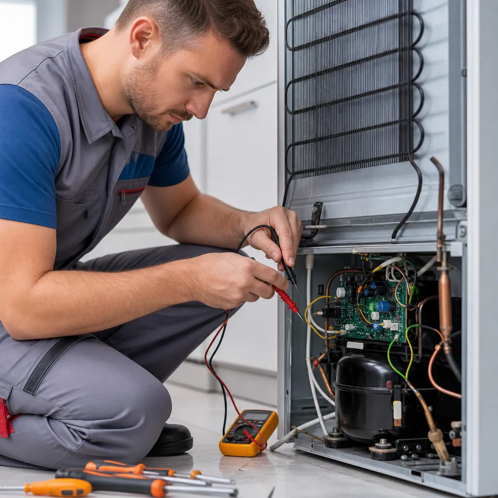 Correção de placa eletrônica de freezer Electrolux em Maringá